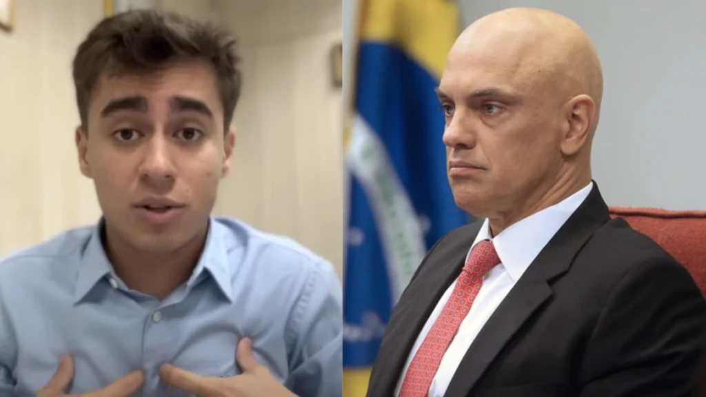 Nikolas Ferreira pede prisão de Moraes e cobra ação de Mendonça após revelações sobre caso Vorcaro