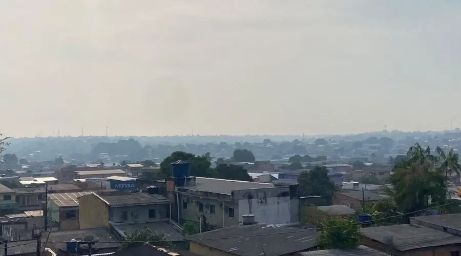 Fumaça volta a encobrir Manaus e municípios da Região Metropolitana nesta sexta (18/09)