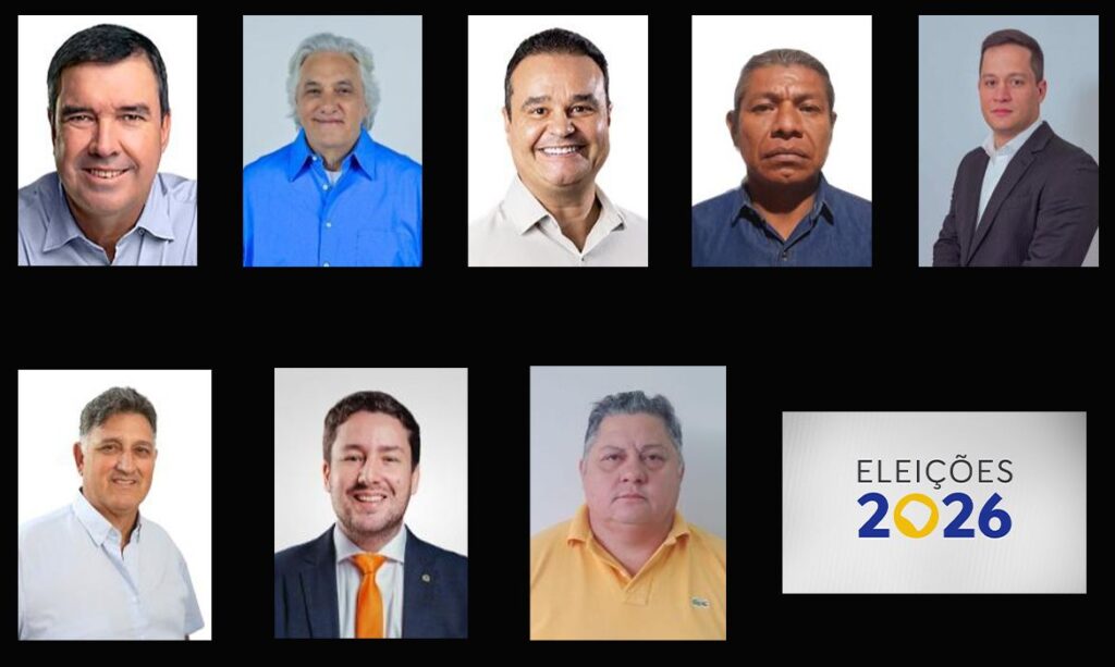 Eleições MS 2026: Conheça os 8 candidatos que disputam o governo estadual