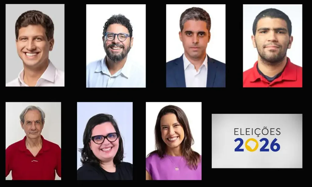 Eleições 2024: Conheça os 7 candidatos que disputam o governo de Pernambuco