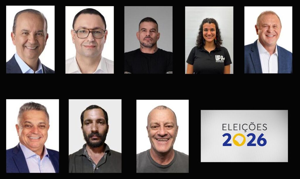 Eleições 2026: Oito nomes disputam o governo de Santa Catarina; conheça todos