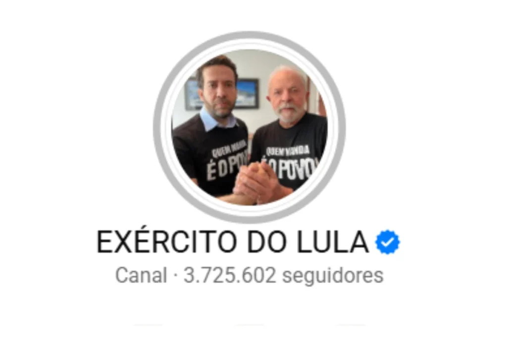 TSE não encontra fake news no canal “Exército do Lula”
